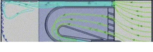 Illustrative CFD airflow model of the Active Vent design